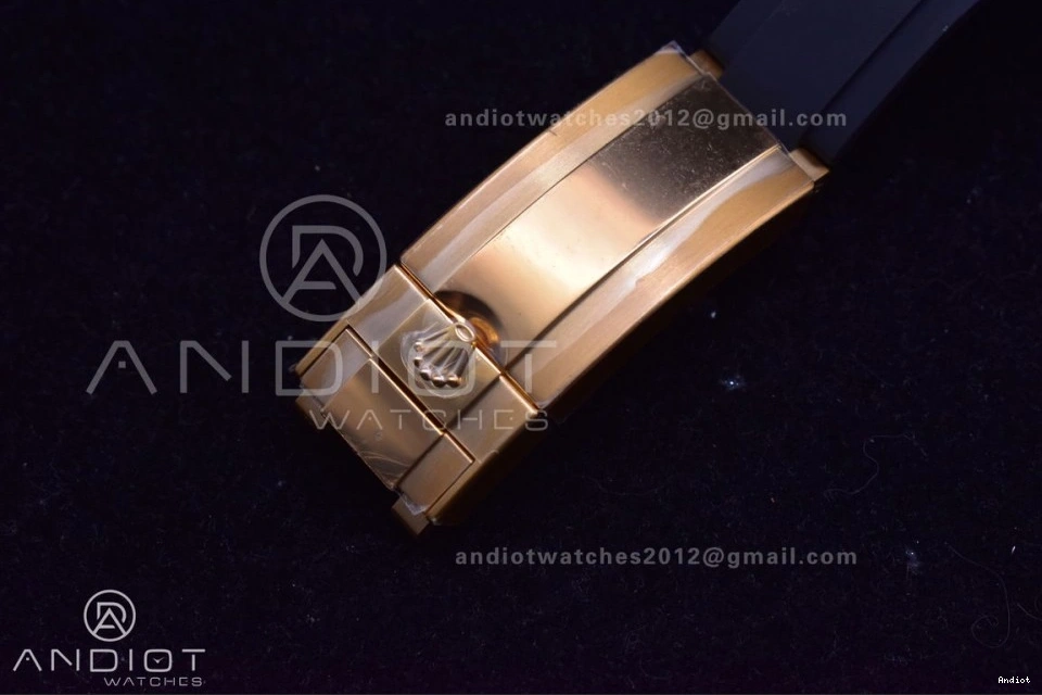 Black Ceramic 1:1 on 3D Edition Best Rubber Strap Yacht-Master VSF VS3235 42mm Black Bezel 226658 0410